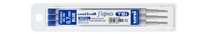 Produktbild von uni-ball Tintenroller Ersatzmine Signo TSI blau (3 Minen)