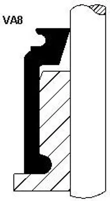 Produktbild von CORTECO 12016553 Ventilschaftdichtung Auslassseite