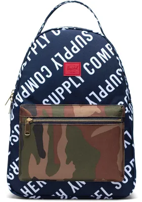 Produktbild von Herschel Nova Mid Uni Rucksacktasche roll call peacoat/woodland camo, 10503-03564 - Gr. One Size