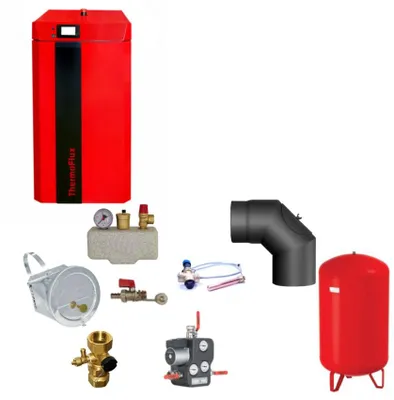 Produktbild von ThermoFlux Holzvergaserkessel Pid Logic Lambda Plus | 34 kW | Komplettset 1