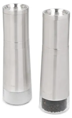 Obrázek produktu pro Mlýnky na sůl a pepř KitchenAid, sada 2 kusů, barva: stříbrná