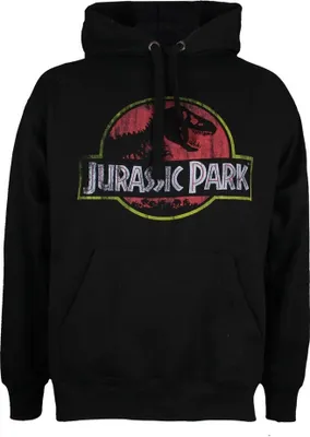 Obrázok produktu pre Jurský park - Mikina s kapucňou pre mužov TV211 (L) (Black)