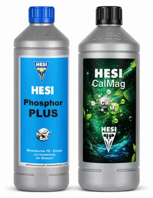 Produktbild von 1 Liter HESI Phosphor Plus + 1 Liter HESI CalMag | Grow Dünger