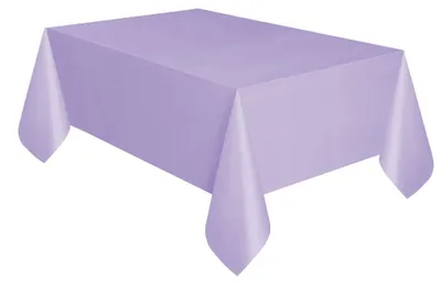 Produktbild von Plastiktischdecke Rechteckig Lavendel - Einheitsgröße