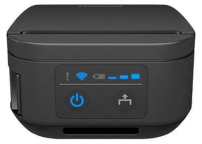 Image de TM-P80II - Imprimante thermique mobile de tickets, 80mm, USB Type-C + WLAN, coupeuse, noir