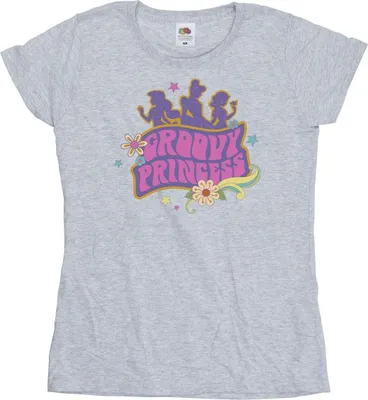 Produktbild von Disney - "Princesses" T-Shirt für Damen BI37313 (S) (Grau)