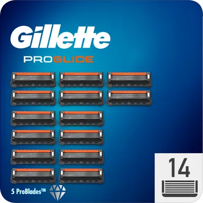 Zdjęcie produktu dla Ostrza do maszynki Gillette ProGlide - wygodne golenie dla mężczyzn