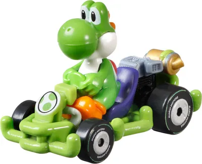 Produktbild von Hot Wheels Mario Kart MarioKart Yoshi and Pipe Frame, Auto, 3 Jahr(e), Grün