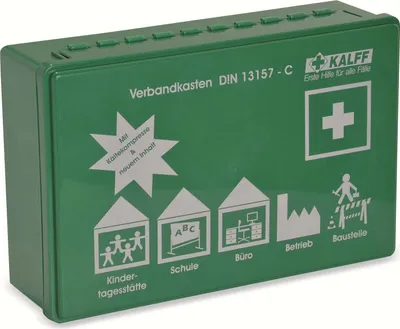 Produktbild von Betriebsverbandkasten klein, Kunstoff , DIN 13157-C