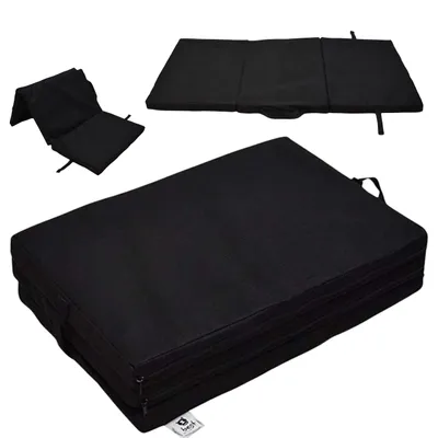 Produktbild von Best For Kids Klappmatratze für das Reisebett 120 x 60 cm Schwarz 60x120
