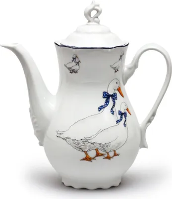 Produktbild von Thun 1794 Kaffeekanne, Gänse, 1,2 l, Porzellan, Konstanz, Thun