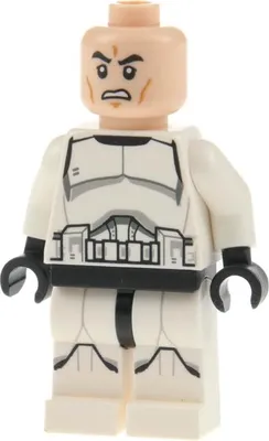 Produktbild von 1x Lego Minifigur Star Wars Episode 3 Clone Trooper Phase 2 75028 sw0541