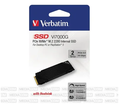 Obrázek produktu pro Verbatim Vi7000G, 2 TB, M.2, 7000 MB/s