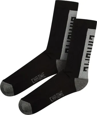 Immagine prodotto di Chrome Merino Crew Socks Nero EU 42 1/2-47 Uomo Nero EU 42 1/2-47
