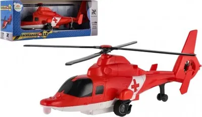 Produktbild von Hubschrauber / Hubschrauber-Rettungsdienst Kunststoff 22cm einziehbar