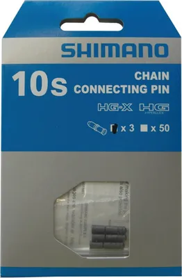Produktbild von Shimano Kettenverbindungsstift Superschmal, Schwarz, 3 Stück