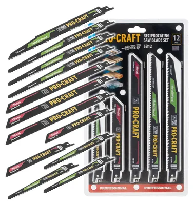 Obrázek produktu pro Sada pilových plátků do pily ocasky Procraft SB12