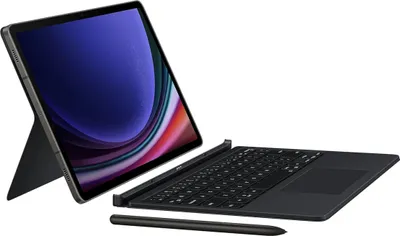 Image de Clavier Samsung Book Cover pour Galaxy Tab S9/S9 FE, Noir