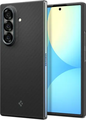 Zdjęcie produktu dla Spigen Air Skin Aramid, Pokrowiec, Samsung, Galaxy Z Fold 7, 20,3 cm (8"), Czarny