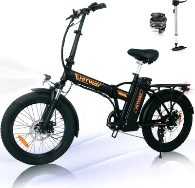 Produktbild von E Bike 20*3“ FatTire Elektrofahrrad E-Fahrrad klapprad 250W/36V/11,2Ah 35-90km,