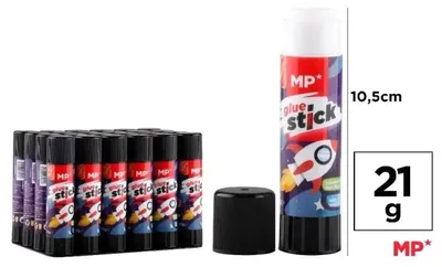 Obrázok produktu pre Lepidlo v tyčinke 21 g – 24 kusov v balení