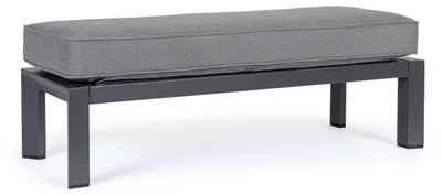 Produktbild von Bank Hendrix 120 x 45 x 41 cm Aluminium Polyester Anthrazit