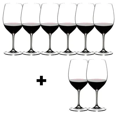 Produktbild von Riedel Gläser-Geschenkset Vinum Cabernet Sauvignon-Merlot (Bordeaux) (Pay 6 Get 8)