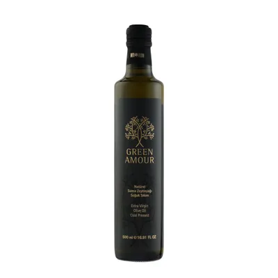 Obrázok produktu pre Green Amour Extra panenský olivový olej 500 ml, lisovaný za studena, kyslosť 0,3 %