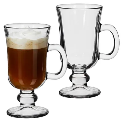 Produktbild von Alessandro Irish Coffee Glaser - Milchkaffee - 2x Stuck - 230 ml - Glas - Kaffeeglaser