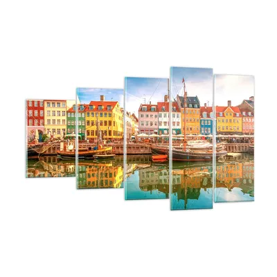 Produktbild von Bilder auf glas - Segelboote Wasser Architektur Hafen - 100x60cm - Glasbilder - Wandbilder - Kunstdruck - Wanddekoration aus Glas - Glas Bilder - Wandbild auf Glas - GEG100x60-2873