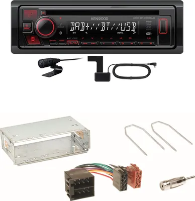 Produktbild von Kenwood KDC-BT450DAB Bluetooth DAB CD Einbauset für Citroen Berlingo bis 2007