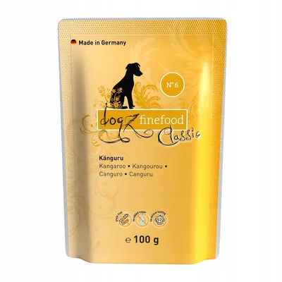 Produktbild von Dogz finefood N° 6, Adult, Känguru, 100 g