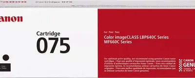 Immagine prodotto di Canon 075 cartuccia toner 1 pz Originale Nero