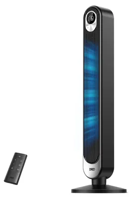 Obrázok produktu pre Dreo DR-HTF011S, Vertikálny domáci ventilátor, Čierna, Podlaha, 25 dB, 90°, LED