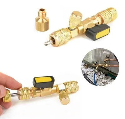 Obrázek produktu pro Nástroj pro demontáž ventilů chladicích systémů - SAE 1/4 palce - Bezpečné použití