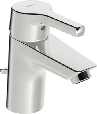 Produktbild von Hansa Waschtischbatterie PALENO 5635 Ablaufgarnitur mit Zugstange 103mm Chrom, 1 Stk.