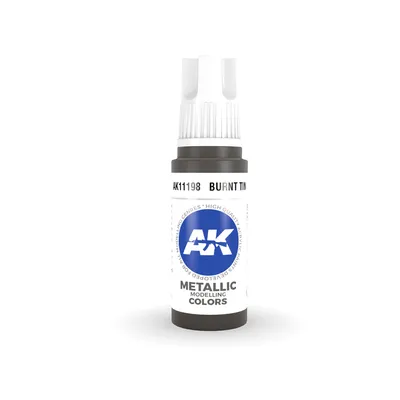 Produktbild von AK Interactive S.L. AK-11198 Burnt Tin (3rd Generation)
