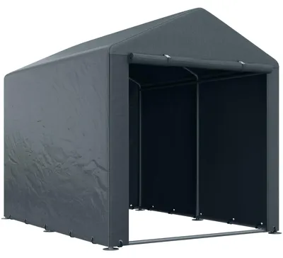 Produktbild von Garagenzelt 1,6 x 2,18 x 1,72 m, UV Schutz mit Reißverschlusstür, für Garten, Gerätelager