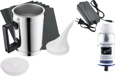 Image de capacité de 800ML, y compris le kit de tasses de vaporisation, l'adaptateur secteur 220V