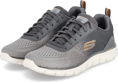 Produktbild von Skechers 232399 OLV Herren Low Sneaker RIPKENT Grau-Grün Textil-Synthetik-Mix Größe: 421/2