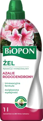 Obrázek produktu pro Minerální hnojivo pro rododendrony, azalky a rododendrony BIOPON 1L