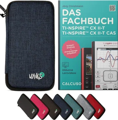 Produktbild von CALCUSO Zubehör Standardpaket Blau kompatibel für Grafikrechner TI Nspire CX II-T /CX II-T CAS