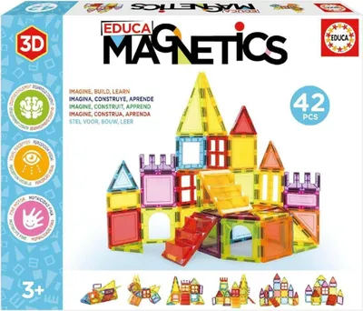 Image de Jeu Educa Magnetics 42 Pièces