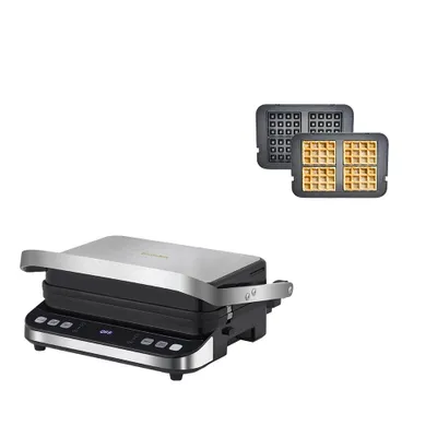 Zdjęcie produktu dla Elektryczny grill kontaktowy, moc 2000 W, 6 programów gotowania, standardowa płyta dodatkowa, UE
