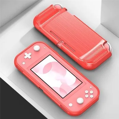 Produktbild von Mobigear Classic Nintendo Switch Lite Hülle Flexibles TPU - Rot