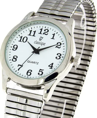 Produktbild von Damen Classique mit Zugband Farbe silber 34mm