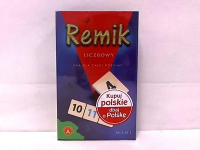 Zdjęcie produktu dla Alexander Remik liczbowy mini, Gra planszowa, Edukacyjny, 8 lat(a)