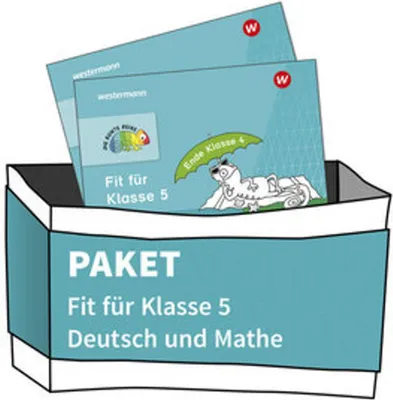 Obrázok produktu pre DIE BUNTE REIHE - Deutsch Mathematik. Paket Fit für Klasse 5