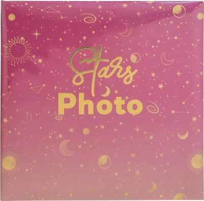 Image de Exacompta 2x Album photo à pochettes 200 photos 10x15cm MOON Rose 62112E