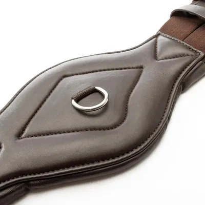 Immagine prodotto di Sottopancia corto per cavalli con cinghia elastica in morbida pelle Kavalkade Comfort